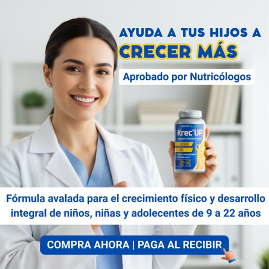 KrecUp®: Cuando tus hijos necesitan un apoyo extra para crecer