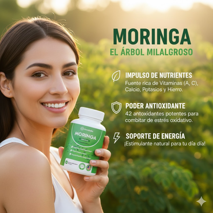 Rosabella Moringa®: Reactiva tu energía y recupera la ligereza de tu cuerpo.
