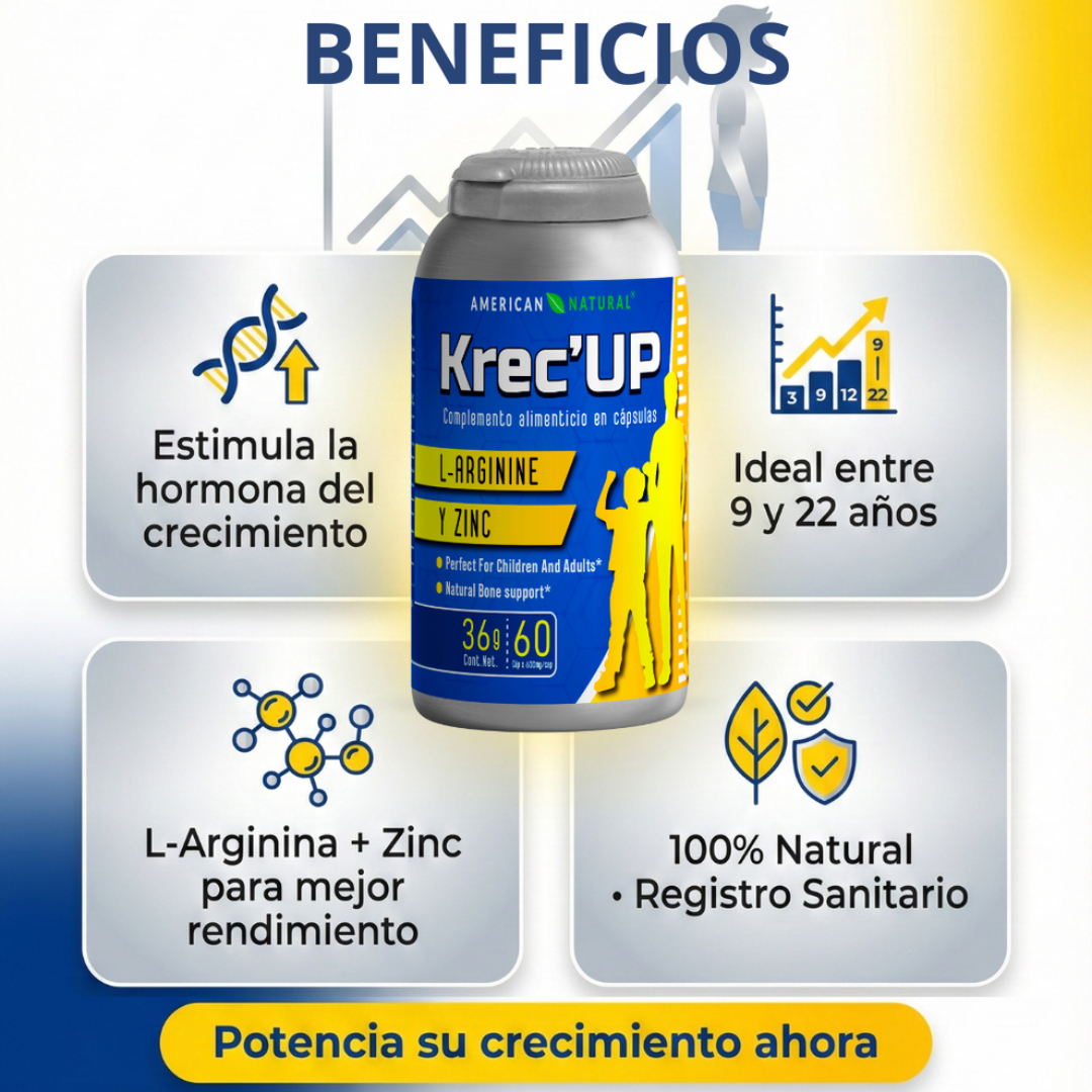 KrecUp®: Cuando tus hijos necesitan un apoyo extra para crecer
