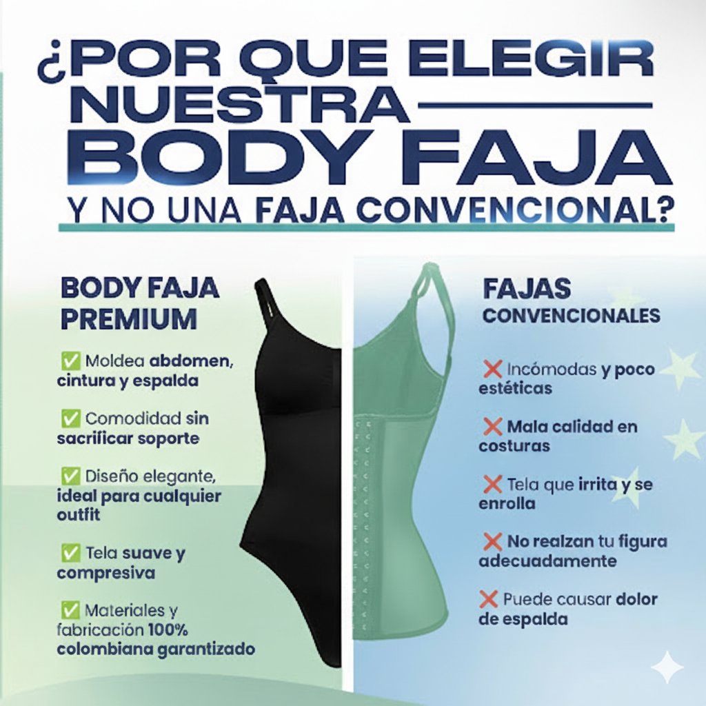 😍 REDUCE TALLAS | Body Faja Colombiana + ENVÍO GRATIS 🚚